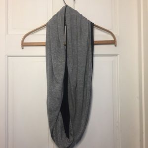 Coldwater Creek Accessories - Coldwater Creek elegant infinity scarf. Black/gray Coldwater Creek Accessories - Coldwater Creek elegant infinity scarf. Black/gray
